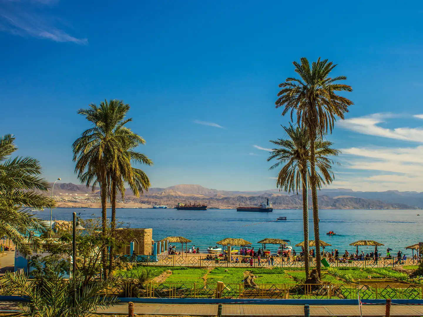 Beach on the Gulf of Aqaba